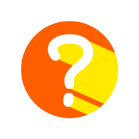 Orange Abc Sticker