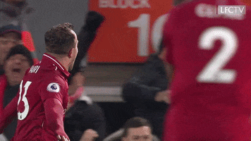 celebrate premier league GIF by Liverpool FC