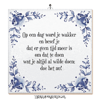 Humor Wijsheid Sticker by Tegelspreuken.nl