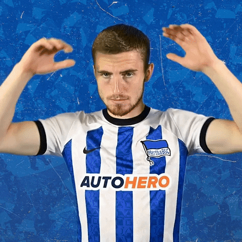 Sport Omg GIF by Hertha BSC