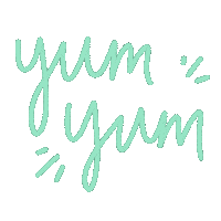 Karadoescolouring food green yummy yum Sticker