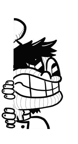 Gigglycook hi graffiti cook streetart Sticker