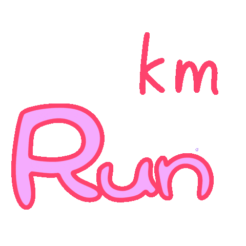 Workout Running Sticker