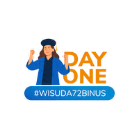 Graduation Wisuda Sticker by gabung_binus
