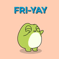 Friday Frog GIF by Ordinary Frends