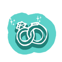 wedding bride Sticker by Zankyou Weddings