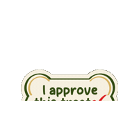 woofsmy doglover dogtreats woofs dogsnacks Sticker
