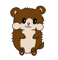 Cute Hamster Sticker