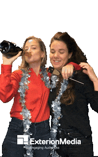 Happy Fun Sticker by Exterion Media NL