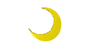 Moon Swing Sticker by SionaraVideo