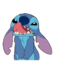 disneystyletw love dog blue disney Sticker