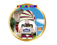 Congratulations Gnome Sticker