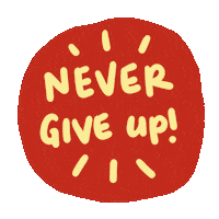 Give Up Fighting Sticker