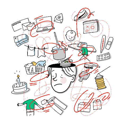 Mentalload Sticker by nadrosia