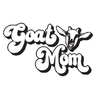 Farm Animal Goat Sticker by Old Sole Designs