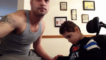 Stepdad Makes Special Needs Son Smile with Heartfelt Song