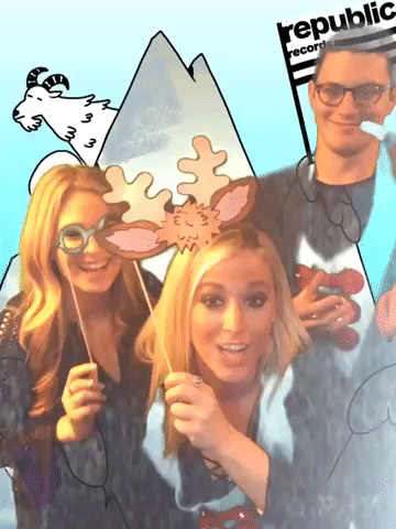 framebeta GIF by Republic Records Holiday Party GIFs