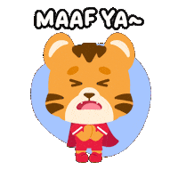 Sorry Amu Sticker by Accurate Indonesia