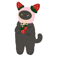 Black Cat Sticker
