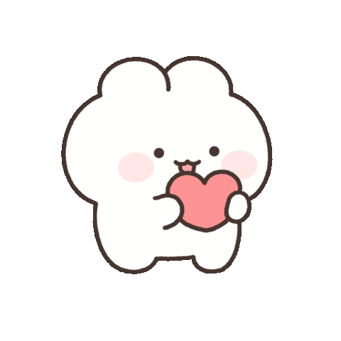 junipong giphyupload rabbit 토끼 juni Sticker