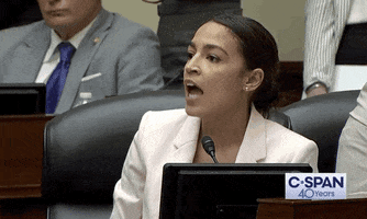c-span alexandria ocasio cortez GIF