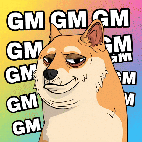 Sleepy Good Morning GIF by Doge Pound