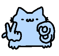 Cat Kitty Sticker by sillynub