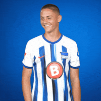 Happy Football GIF by Hertha BSC