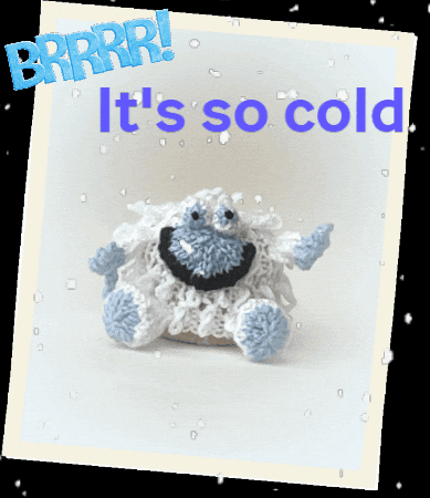 Freezing Abominable Snowman GIF by TeaCosyFolk