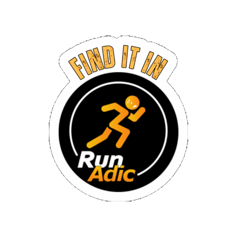 Run Club Sticker by RunAdic