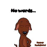 Dog I Cant Sticker by VeeFriends