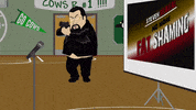 gun sneezing GIF by South Park 