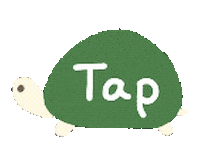 Tap Turtle Sticker