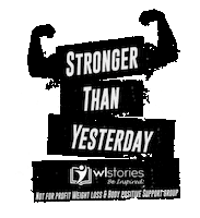 wlstories weightloss bodypositive fedup wls Sticker