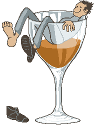 Drunk Party Sticker