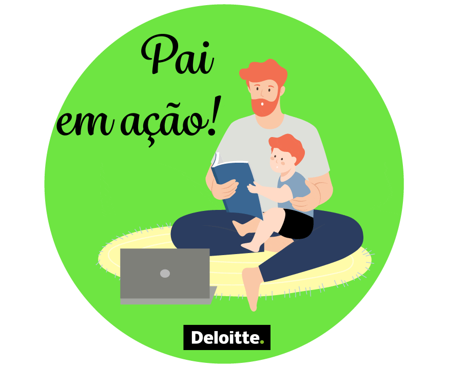 Fathers Day Casa Sticker by Deloitte Brasil