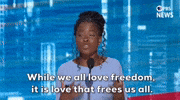 Democratic National Convention Love GIF by PBS News