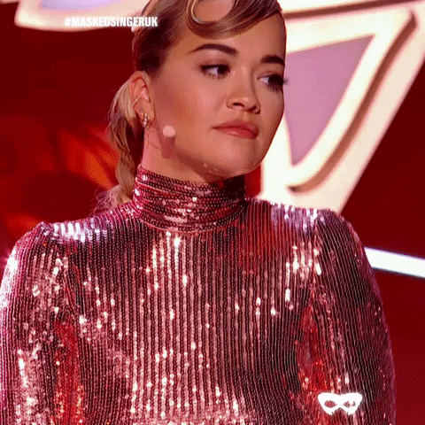 Rita Ora GIF by The Masked Singer UK