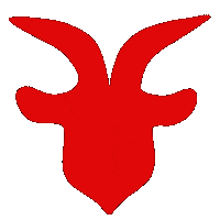 Goat Head Sticker
