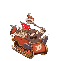 Bbq Jd Sticker by Jealous Devil Charcoal