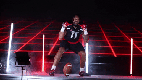 University Of Cincinnati Dancing GIF by Cincinnati Bearcats
