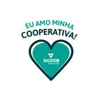 Euamo Sticker by Sicoob Goiás Central
