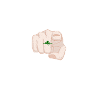 Pointing Click Sticker by Stickerpacks.design