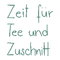 Tea Sew Sticker by Naturnaht