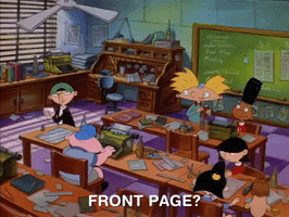 hey arnold nick splat GIF