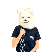 Wolf Ok Sticker by Wayra