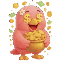 Happy Money Sticker