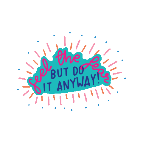 fear inspire Sticker