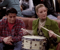 Season 4 Drums GIF by Friends