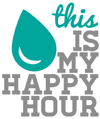 thedailysweatkennebunk self care sweat happy hour maine Sticker